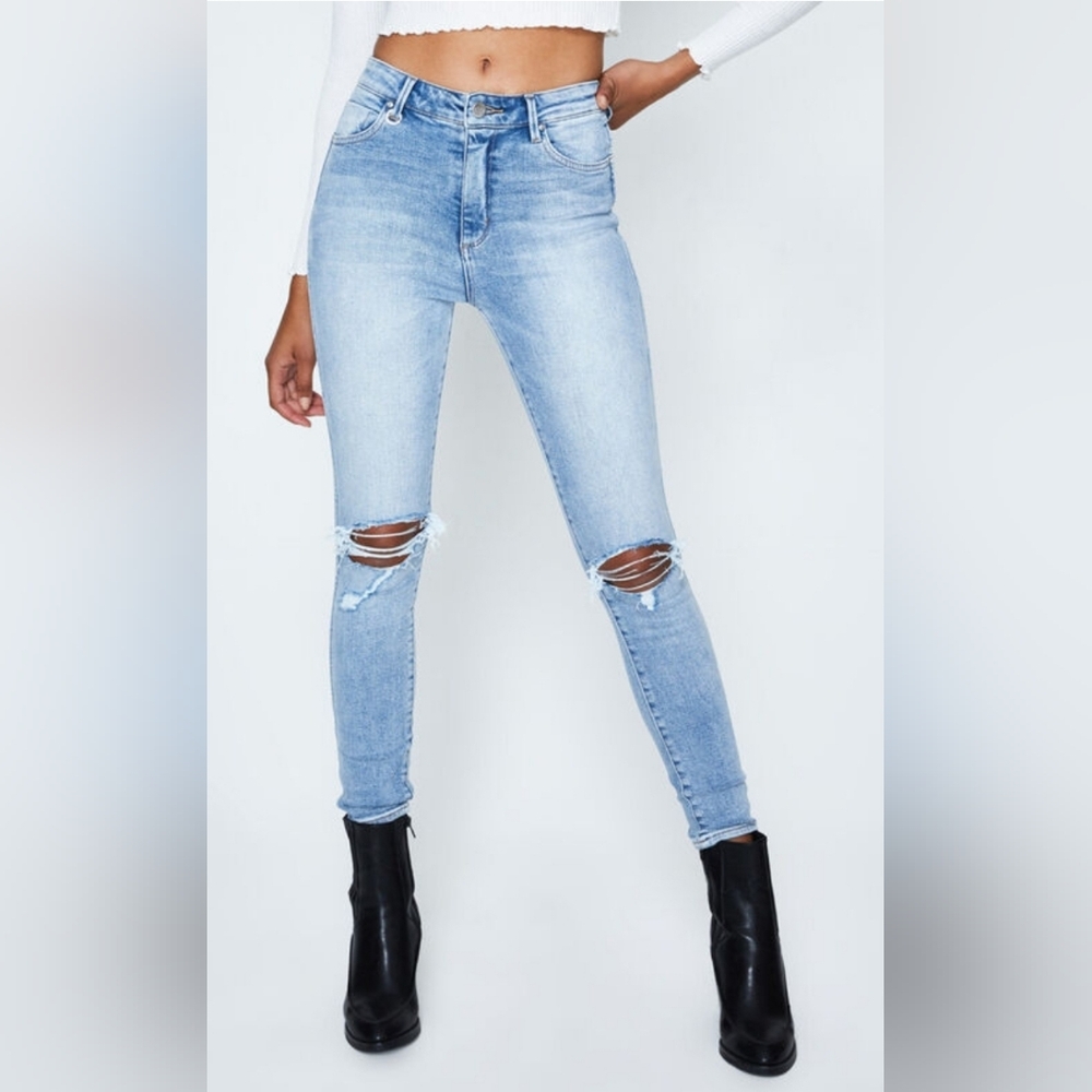 Neuw Women's Skinny Jeans - Light Blue